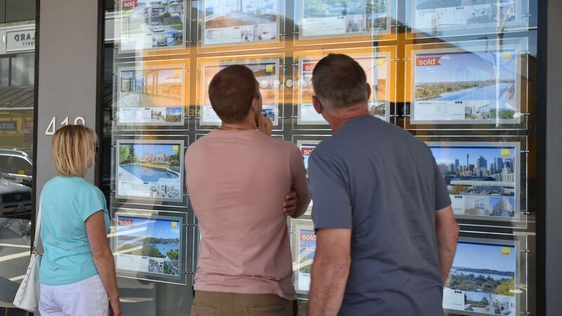 Central Bank figures show that, for owner-occupiers, the percentage of loans in negative equity was 8.7 per cent in the third quarter, down from a post-crash peak of 36.2 per cent. Photograph: Peter Parks/AFP/Getty Images