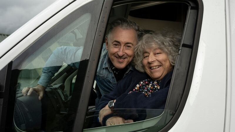 Alan Cumming and Miriam Margolyes in Miriam and Alan: Lost in Scotland