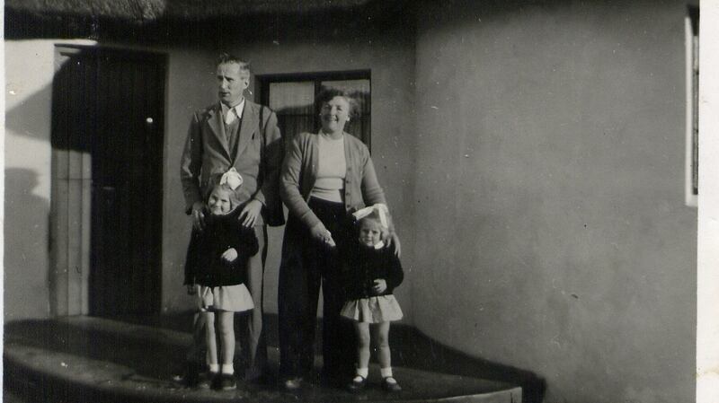 Charles and Eleanor Finlay with their daughters Patricia and Betty on holidays.