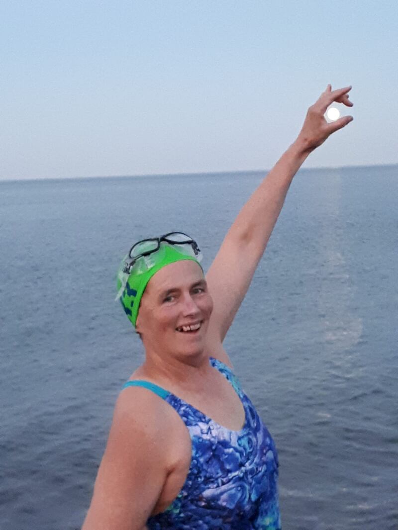 Christine Mahoney: “I love the Lee Swim.”