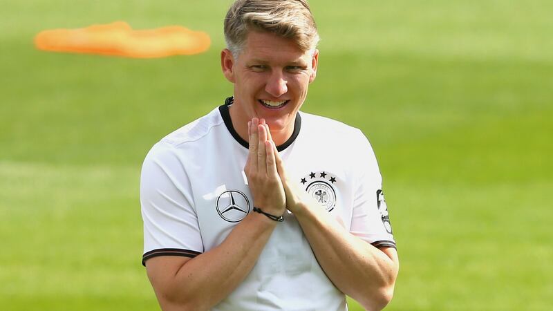 Bastian Schweinsteiger will captain Germany despite not playing since March. Photo: Getty Images