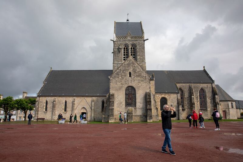 Sainte-Mère-Église in France. Photograph: Fionn Davenport