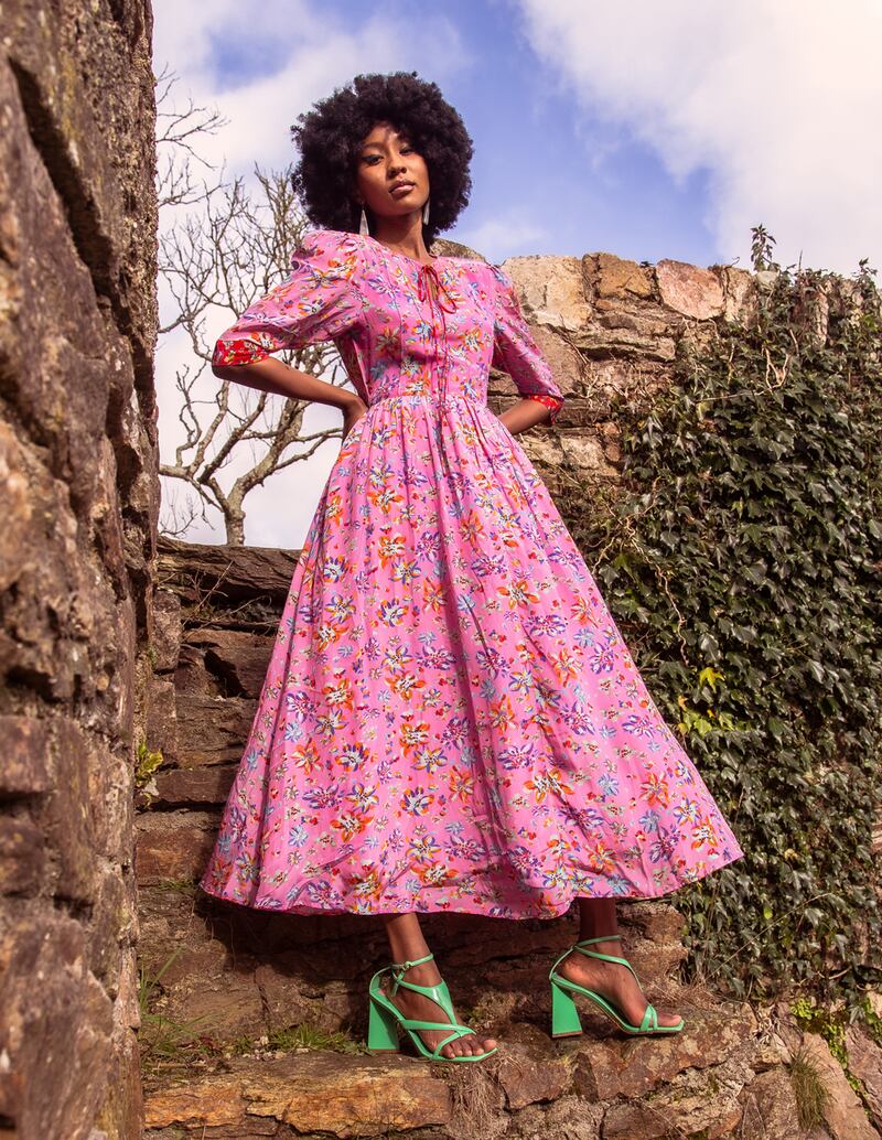 Lenny dress €390. Photograph: Mark Hill