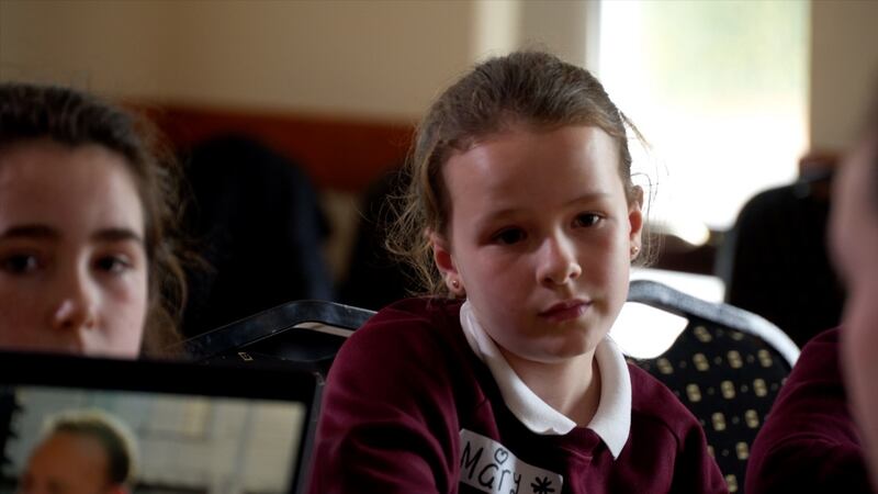 Mary Gallagher (10): If Brexit happened now and the war started again, a bomb might go off and we might have to go under the table again