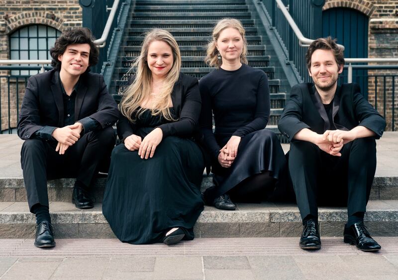 Piatti Quartet. Photograph: Venetia Jollands Photography