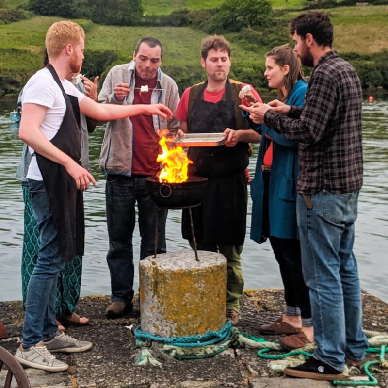 Beyond the menu: the pair’s ‘pop-up restaurant’