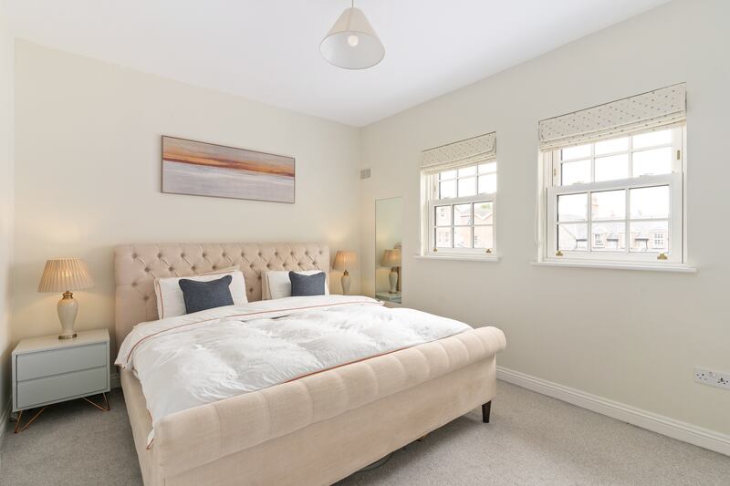 The property has two double bedrooms