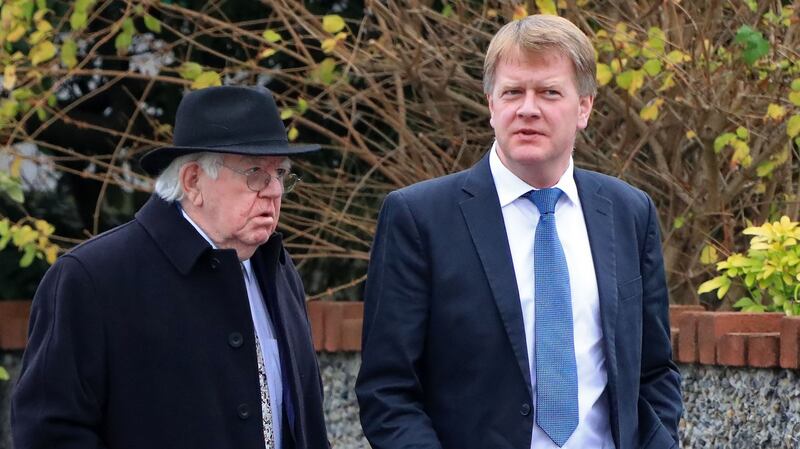 Singer Paddy Reilly and his son Ciaran. Photograph: Colin Keegan/Collins Dublin