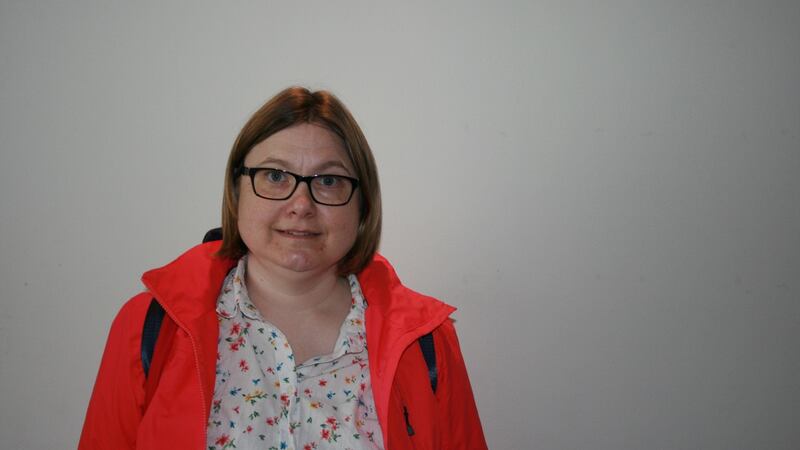 Cara McDermott (41) from Maynooth says: “The state of nursing in Ireland is just awful.” Photograph: Ellen O’Riordan