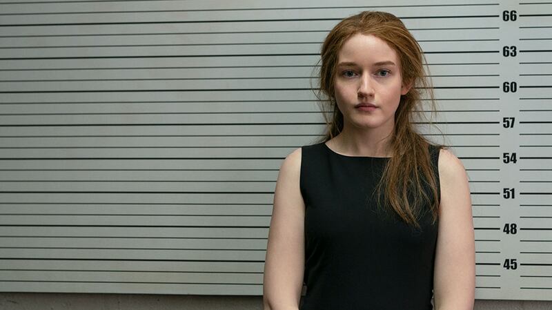 Julia Garner in Inventing Anna