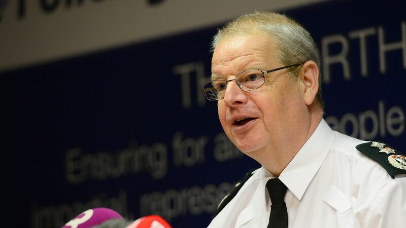 New PSNI Chief Constable, Simon Byrne, pictured after a public meeting at the Policing Board in Belfast. Photograph: Arthur Allison/Pacemaker Press