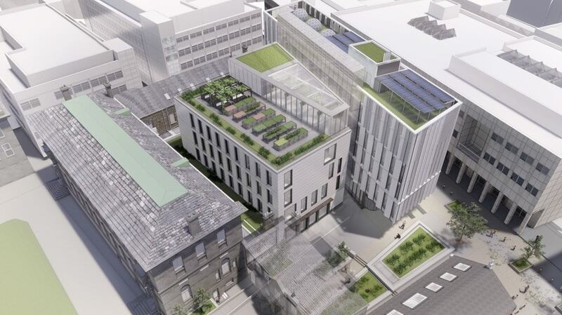 Artist’s impression of E3 Learning Foundry at Trinity College Dublin. Photograph: TCD