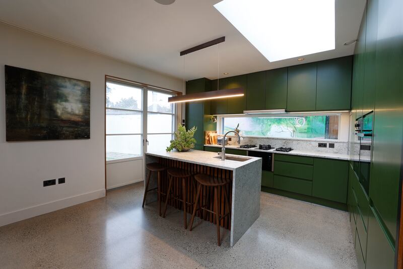 The kitchen area. Photograph Nick Bradshaw