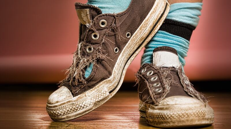 Patients often don’t link foot pain to their shoe being worn down in that spot. Photograph: iStock