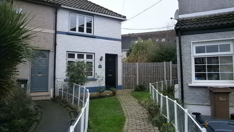 Bernard Gilna’s Harold’s Cross house before he extended it to the side and back