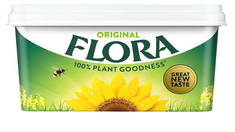 the old favourite Flora has a reassuringly short list of ingredients including sunflower, rapeseed, palm and linseed oils