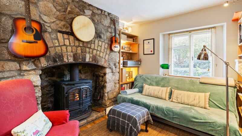 Bedroom used as study