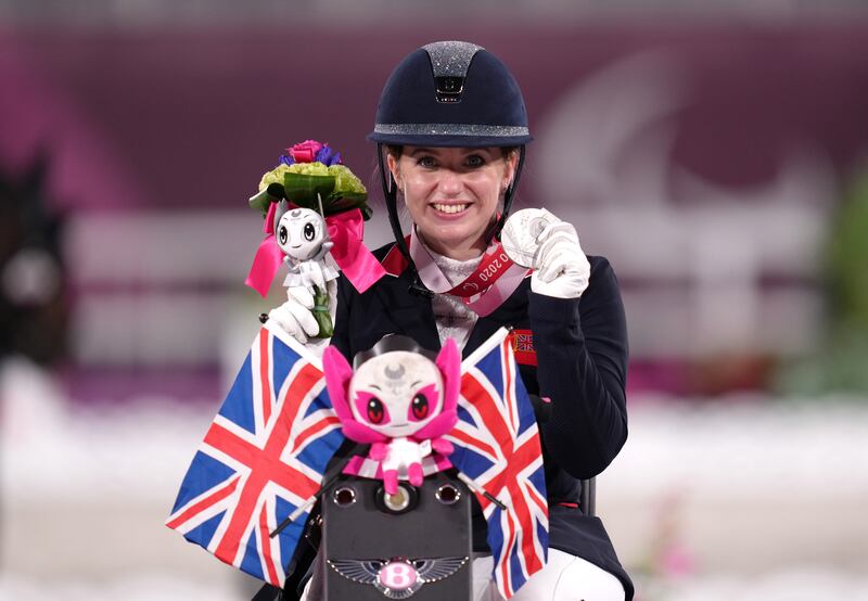 Great Britain's Natasha Baker. Photograph: John Walton/PA Wire.