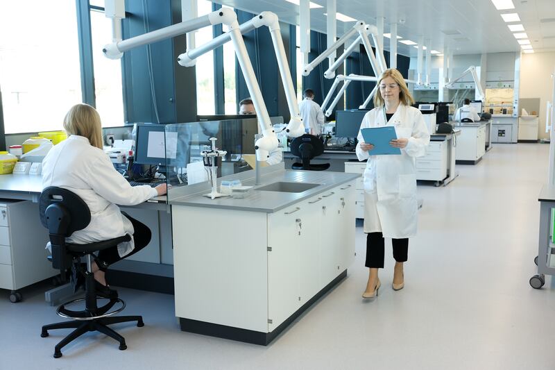 FSI director of chemical analysis Yvonne Kavanagh in the new laboratory at Backweston.