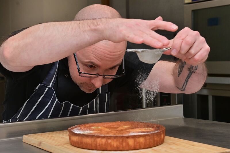 Tarte Bourdaloue is a Parisian classic with a twist. Photograph: Colm Lenaghan/Pacemaker 