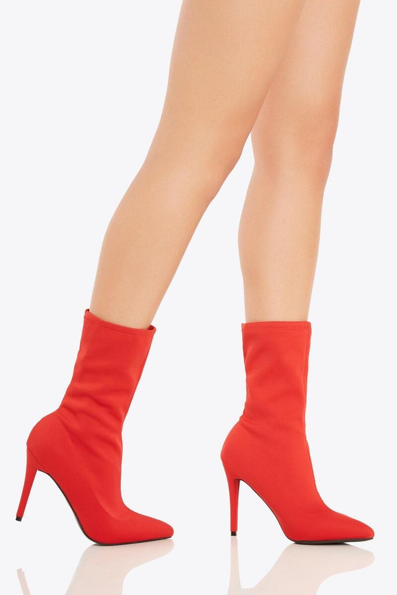 Red sock boot €44.88 from PublicDesire.com