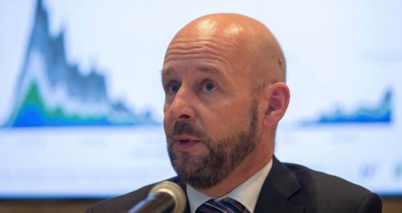 Professor Philip Nolan, chair of the NPHET’s epidemiological modelling advisory group. File Photograph: Colin Keegan, Collins Dublin