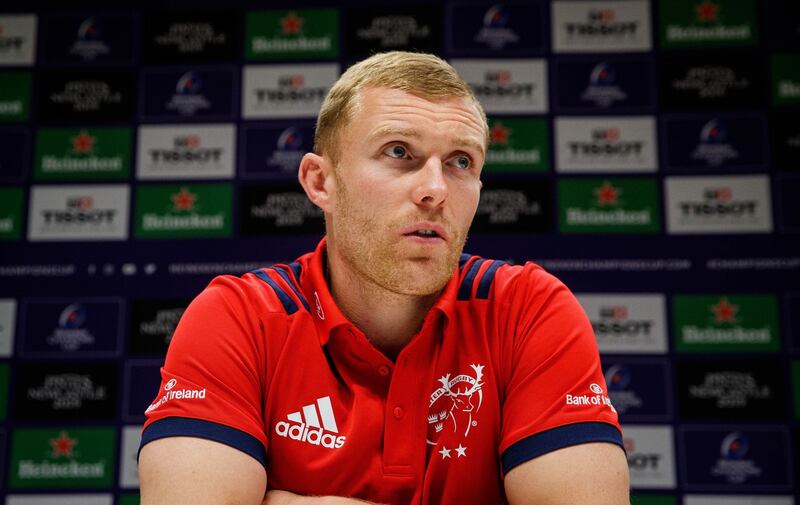Keith Earls is an injury concern for Munster. Photograph: Ryan Byrne/Inpho