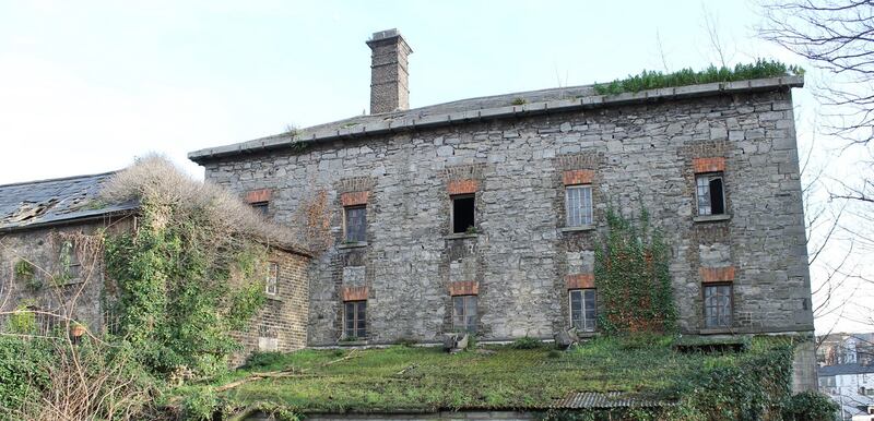 The mill building is in need of restoration.