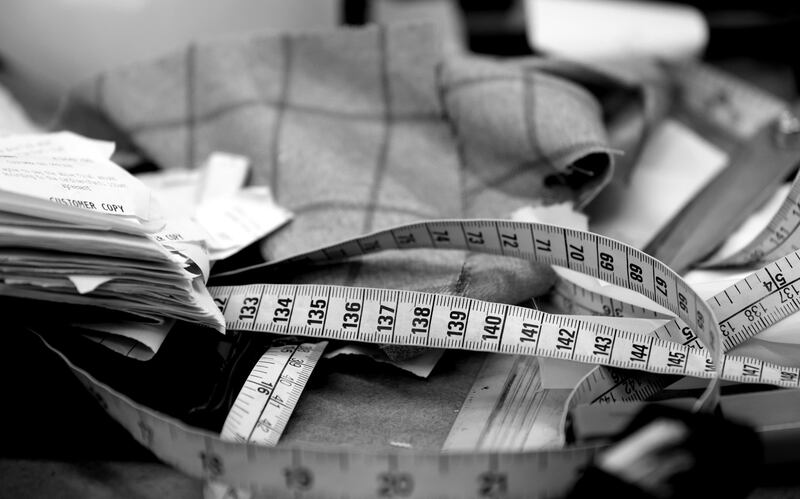 Jas Fagan Master Tailor Communion Shop on Thomas Street, Dublin. Photograph: Bryan O’Brien