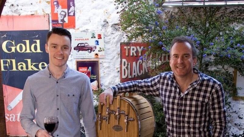 Ronan Farrell and Richie Byrne of Wine Lab