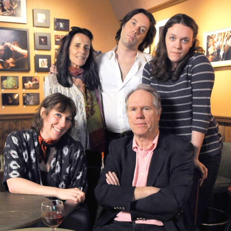 The family in 2012: Martha Wainwright, Suzzy Roche, Rufus Wainwright, Loudon Wainwright III and Lucy Wainwright Roche. Photograph: David Corio/Redferns via Getty
