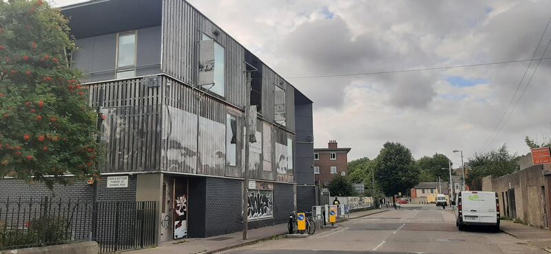 Donore Youth and Community Centre was damaged by a fire in June 2021. Photograph: Alessia Micalizzi