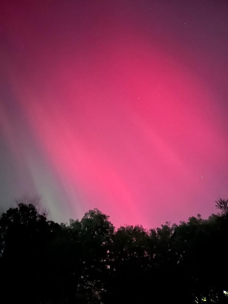 Northern Lights, Ballinteer, Dublin Photograph: Barry O'Reilly