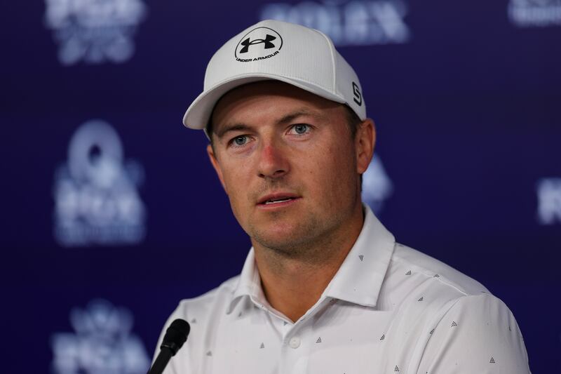 At his dominant peak in 2015, Jordan Spieth was ranked first in putting average. Photograph: Andrew Redington/Getty Images