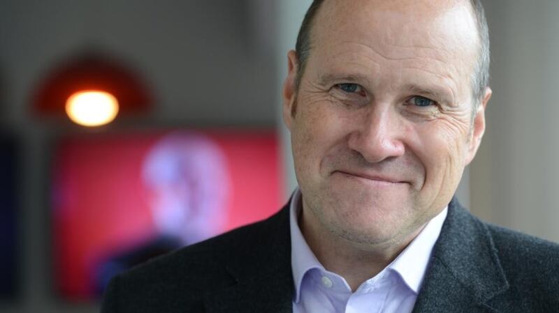 Newstalk presenter Ivan Yates defended the station’s policy on gender equality, citing the large number of women who had worked there in production over the years. Photograph: Cyril Byrne