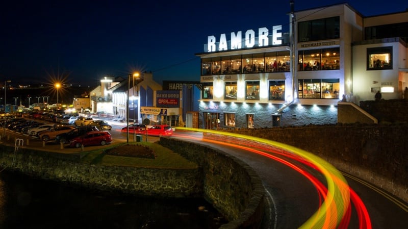 There are six restaurants and a bar at the Ramore complex in Portrush. Photograph: Courtesy of Northern Ireland Tourist Board