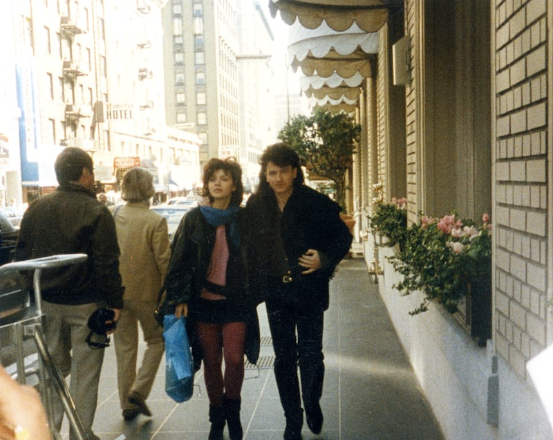 Bono and Ali Hewson personal pics. Copyright: Hewson Family Archive.
