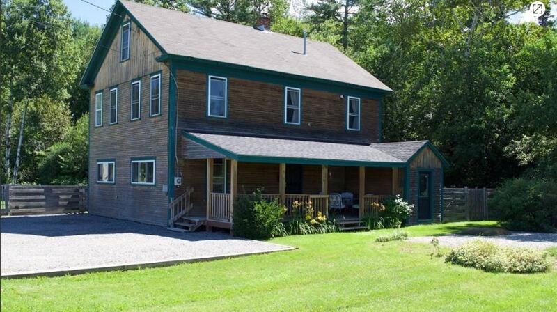 This Vermont house is at the foot of Stannard Mountain.