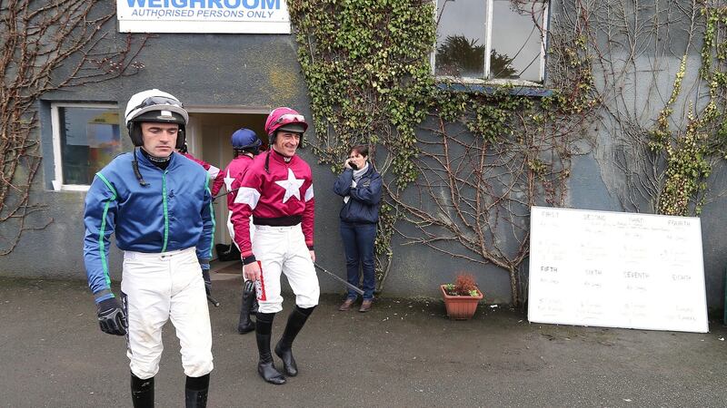 Ruby Walsh and Davy Russell: it is 15 years since neither was crowned champion jockey. Photograph: Lorraine O’Sullivan/Inpho.