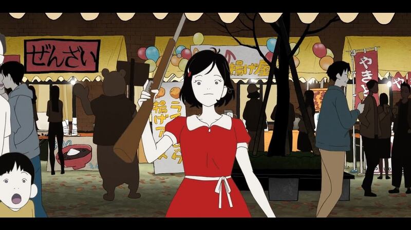 The Night Is Short, Walk on Girl: a riot of colours and abstractions