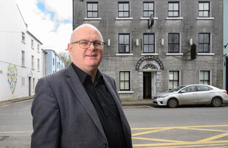 Liam Horan, a member of the Ballinrobe Town Hall committee who purchased the Valkenburg complex on the town’s main street. Photograph: Michael McLaughlin 