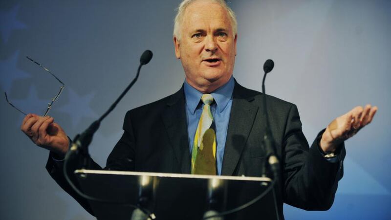 John Bruton: echoed sentiments voiced by Angela Merkel. Photograph: Aidan Crawley