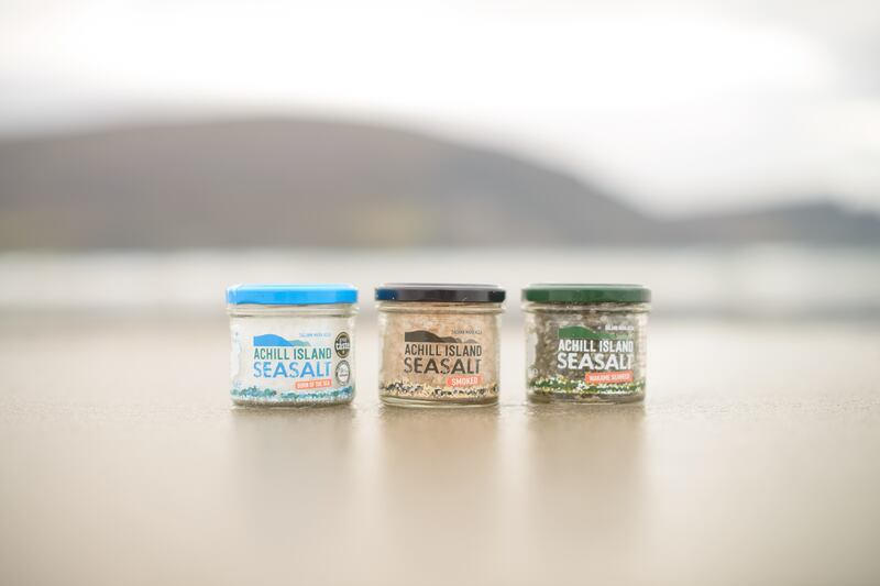 Achill island sea salts