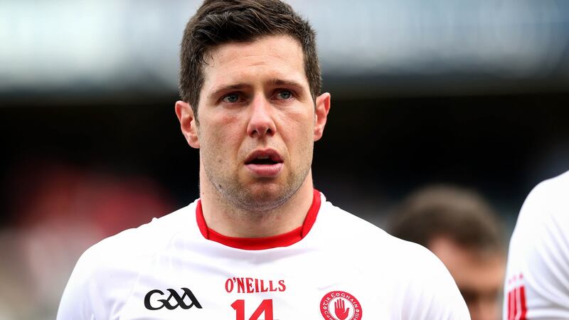 Sean Cavanagh at last year’s All-Ireland semi-final. Photograph: Ryan Byrne/INPHO