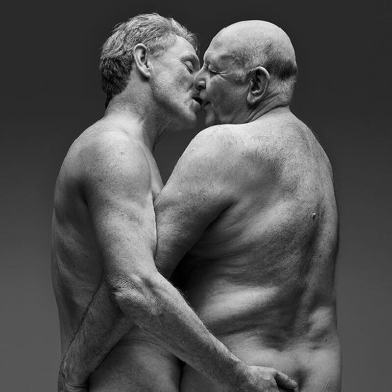 Mark and Andrew. Photograph courtesy of Rankin/Relate