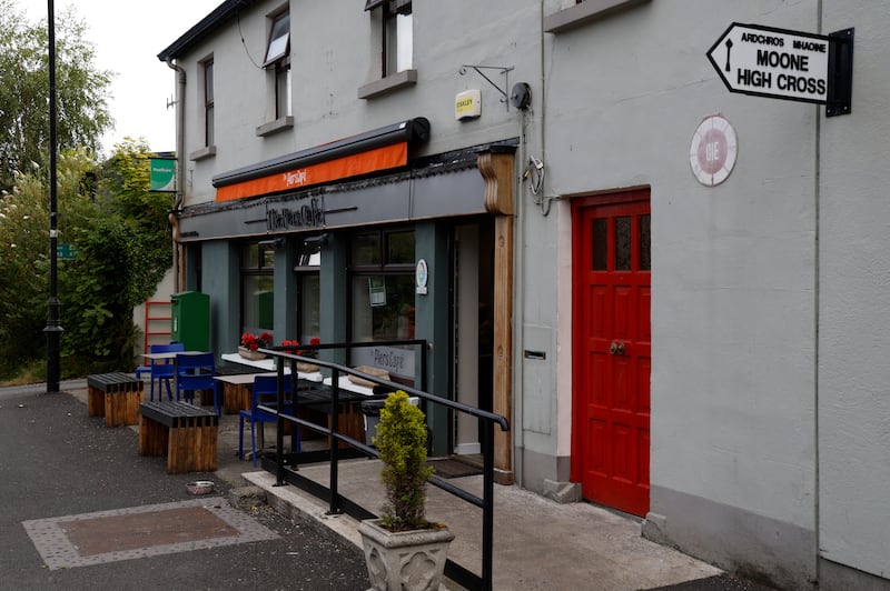 Moone's community cafe – in the absence of the post office – provides a 'social connection ... a lifeline for older people'.