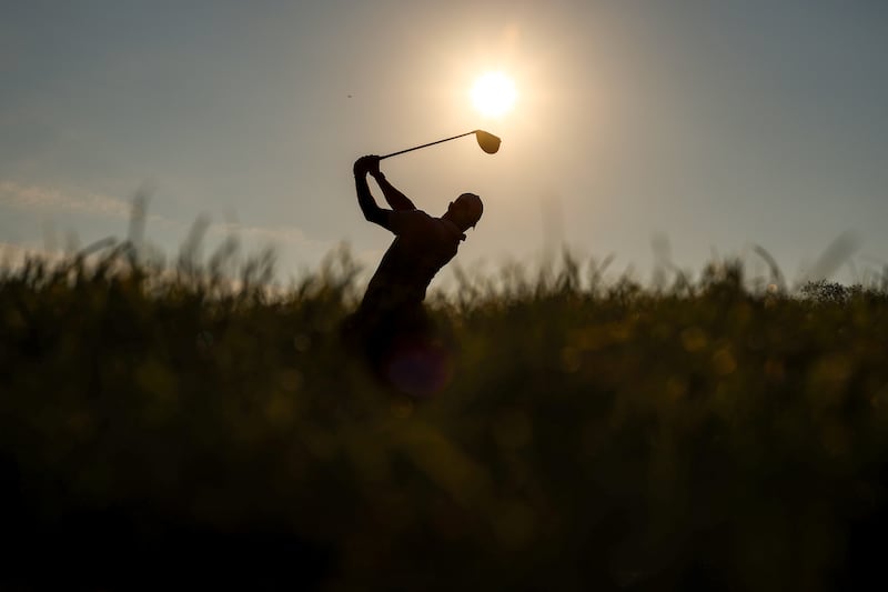 Rory McIlroy on the 11th tee during the second round of the Arnold Palmer Invitational. Photograph: Richard Heathcote/Getty Images