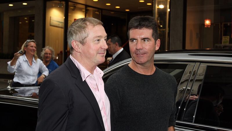 Louis Walsh and Simon Cowell in London in 2008. Photograph: Dan Kitwood/Getty