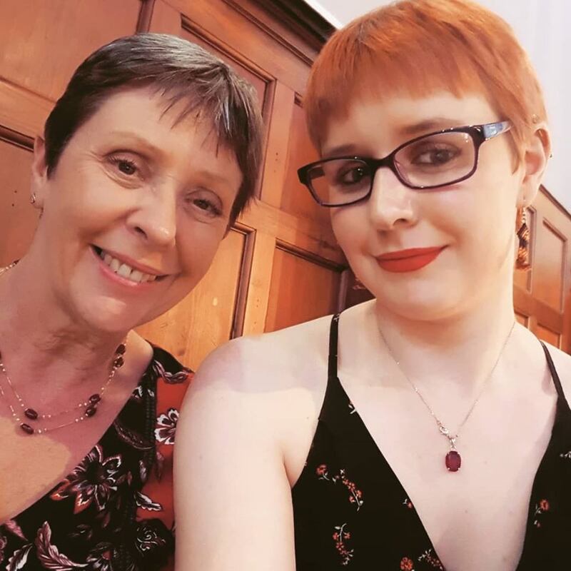 Rachel and her
mother Marie.