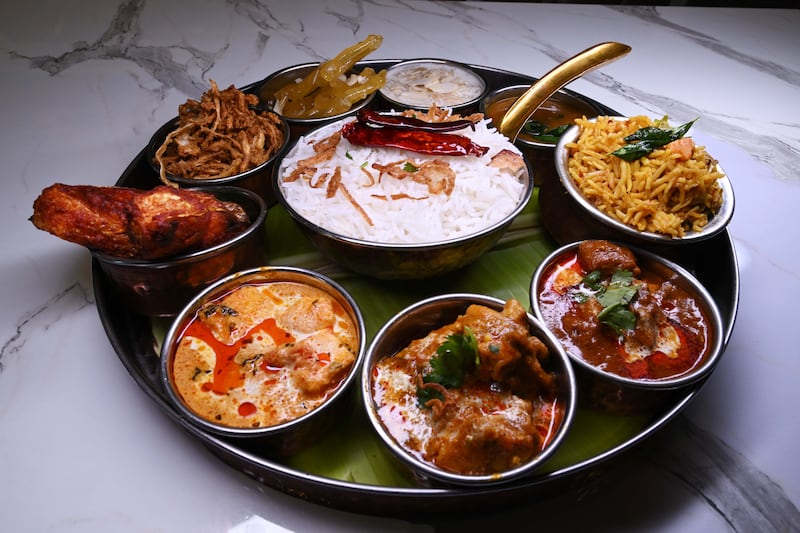 Andhra Bhavan: The menu runs deep and is built for repeat visits. Photograph: Bryan Meade  